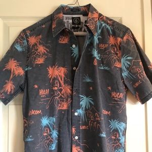 Volcom Buttom Up Short Sleeve Shirt
